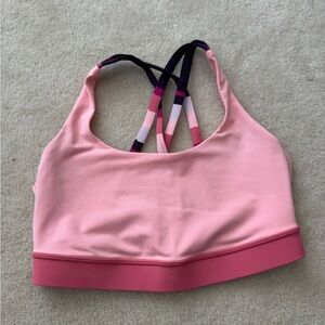 lululemon athletica Pink Energy Bra size 6